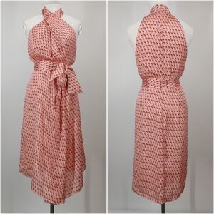 Club Monaco Bizbee Halter Twist Dress